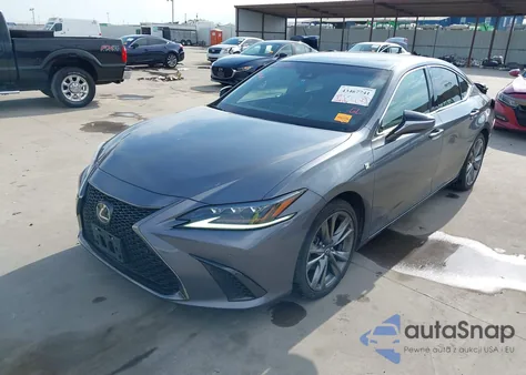 2019 Lexus Es 350 F Sport from USA, damaged, VIN 58ABZ1B10KU043327